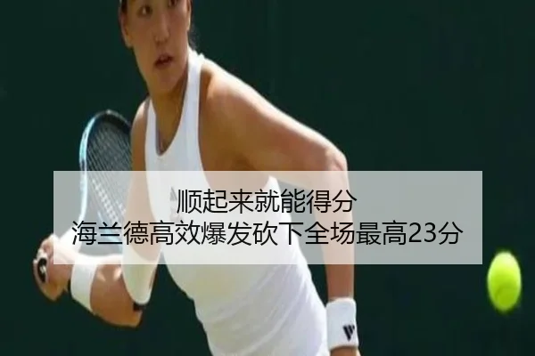 顺起来就能得分 海兰德高效爆发砍下全场最高23分